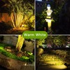 MEIHONG Solar Spot Lights Outdoor, Solar Lights for Outside, Solar