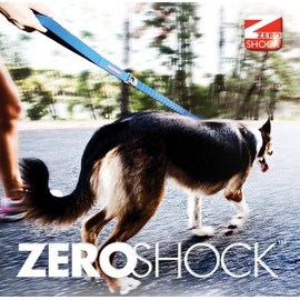 EZYDOG Zero Shock Dog Lead | Zero Shock Technology, Shock-Absorbing, Dog Leads For Small Dogs, Dog Leads For Medium Dogs, Dog Leads For Large Dogs, Soft Padded Handle, 0.6m (Purple)