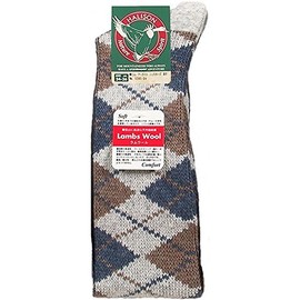 halison (Harrison) Lamb Thick a-gairunikkaho-su DV Light Gray X Ink L