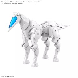 Bandai Gunpla: 30MM 1/144 - Extended Armament Vehicle (Horse Mecha Ver.) [White]