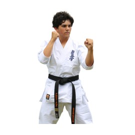 Victorbudo USA 12oz Kyokushin Karate Uniform Kids gi & Adult Martial Arts uniform Unisex Karate Gi White Color Size 6