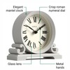 Jones Clocks® Saloon mantel clock | Traditional double scroll design