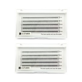 EMEDA Volume Eyelashes D Curling 2 Compartments 8 9 10 11 12 mm 2D 3D 4D 5D 6D 8D 10D Cluster Eyelash Pre Volume Fan Eyelashes for Salon Use Eyelash Extension