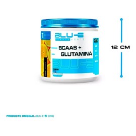 Suplemento Bcaas  Glutamina 500g Sabores Naranja