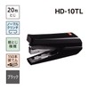 Max HD-10TLK/K HD91734 Stapler Light Bound 20 Sheets Black