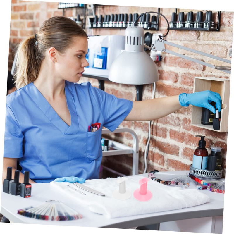 WOONEKY 1set Manicure Tools Finger Placement Device Nail Art Work