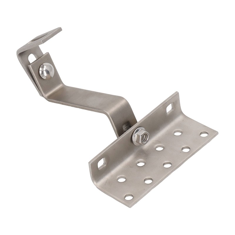 Solar Panel Bracket Stainless Steel Length Position 180° Adjustable Corrosion