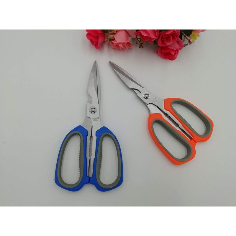 Accod Kitchen Scissors Stainless Steel Multi-Function Kitchen Scissors Household Strong