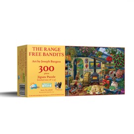 SUNSOUT INC - The Range Free Bandits - 300 pc Jigsaw Puzzle by Artist: Joseph Burgess - Finished Size 18" x 24" - MPN# 38708