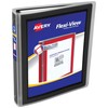 Avery Flexi-View 1 Inch Binder, Black, 1 Binder (17686)