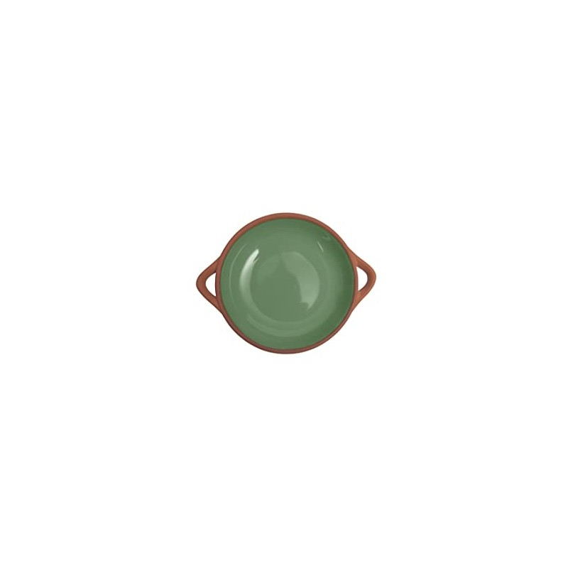 Dexam Sintra Small Glazed Terracotta Tapas Dish - Green