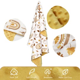 Soarwg Kids Baby Blankets Unisex Newborn, Super Soft Comfy Rainbow Blankets, for Toddler Baby Nursery Bed Blanket Stroller Crib Shower Gifts 30 x 40 Inch