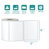 LabelChoice Direct Thermal Label 4" x 3" Compatible with Zebra