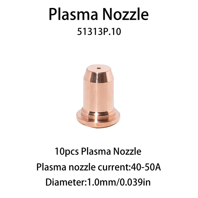 23PCS Plasma Torch Tips Kit 40-50A 1.0mm for IPT-60/PT-60/IPT-40/PT40 with