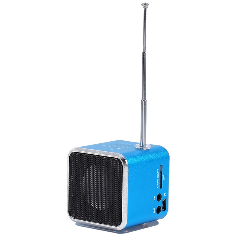 Mini Speaker Music Player Portable FM Radio PC Fashion Support