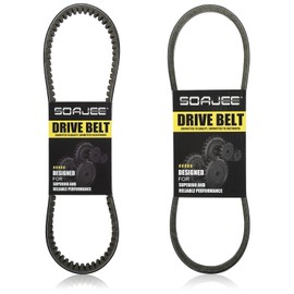 SOAJEE Drive Belt for EZGO TXT Medalist Marathon Workhorse 4-Cycle 295cc 350cc Engine Gas Golf Cart 72024G-01 72025G-01 72054G-01 26414G01 630587 1991-UP