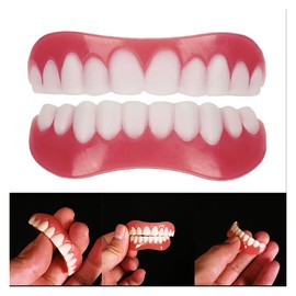 dentures, dentures, false teeth, pseudonal teeth, stone dentures, instant dentures, make by yourself, unisex, easy to wear, confidence, smile, dental supplies, spot tooth, instant smile, toy tooth