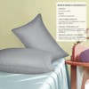 Fittia Lyocell Bamboo Cushion Cover Bamboo Fibre Pillowcase Silky Soft