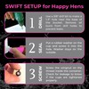 Lil'Clucker - Pink Large Automatic Chicken Waterer Cups Suitable for