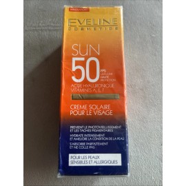 Eveline Cosmetics Sun Protection Face Cream SPF 50 Uva Uvb 1.76 fl Oz 50ml