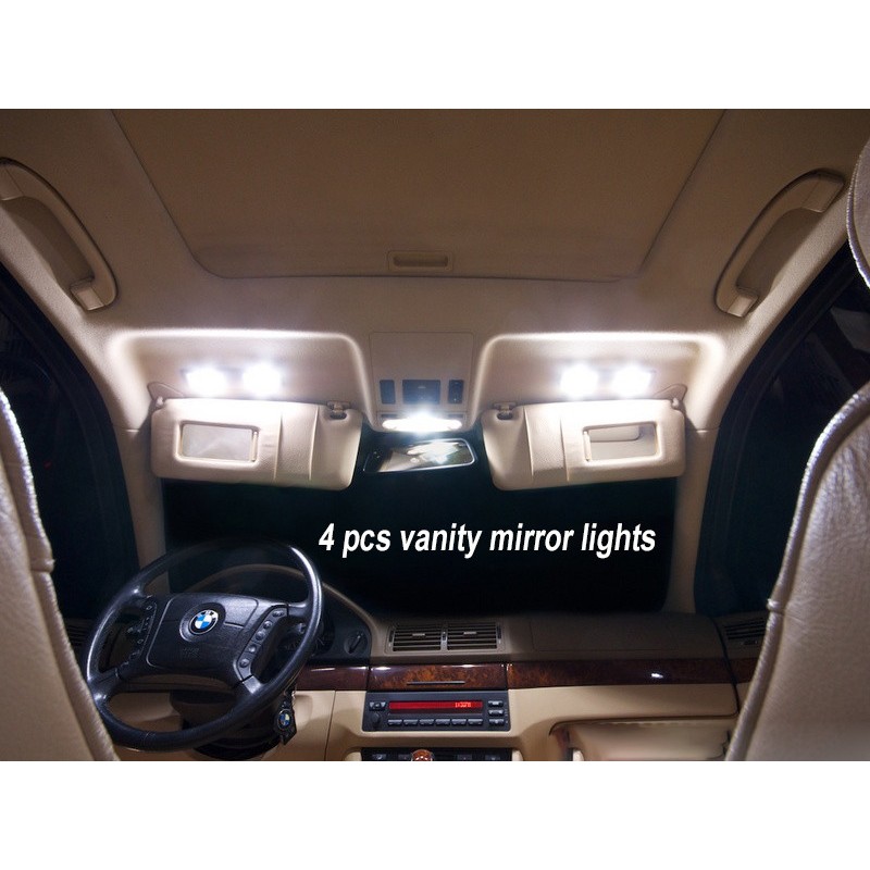 Mr. Brighton 12Pc Super White Interior LED Light Bulb Kit