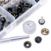 Glarks 120-Pieces Stainless Steel Marine Grade Canvas and Upholstery Boat