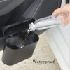 Riloer Mini Waterproof Car Bin with Black Lid Car Home