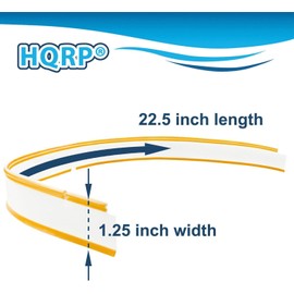 HQRP 809006501 Dishwasher Bottom Door Gasket/Door Seal Replacement for Electrolux, Frigidaire, Kenmore EAP9495545 AP5809675 PS9495545 3290453 154297601 154297602 154297603