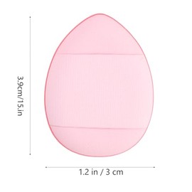 Fomiyes Talquera Borlas Polvos Faciales Puff Maquillaje Correa Dedo Esponja Corrector Ojeras Base Polvo Uso Diario Profesional