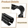 uxcell 2 Pcs 90 Degree Structural Pipe Connector, 1-1/8" 3-way