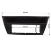 tomzz Audio 2450-023 Radio Faceplate Compatible with Skoda Fabia III