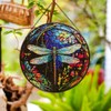Stained Glass Window Hanging,Large Dragonfly Suncatcher,12 inch Stained Glass Suncatcher,Dragonfly