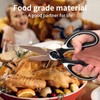 EVERNOOK Kitchen Shears Seafood Scissors Sharp Stainless Steel (Pack Of