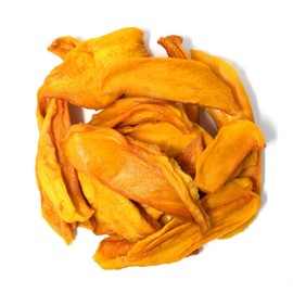 Anna and Sarah Dried Organic Mango, No Sugar Added, No Preservatives, Al-Natural, Premium Quality in Resealable bag 3 Lbs