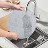SOSMAR Pack of 4 Large Felt Coasters, Felt Underlay for