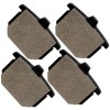 Caltric Brake Pads for Honda GL1000 Goldwing Limited 1976 Front