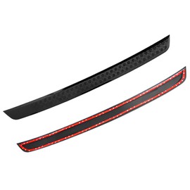 Rear Bumper Protector Glossy Black Compatible with Land Rover Defender 90 110 130 2025 2024 2023 2022 2021 2020, Anti-Scratch Guard Cover Trim Exterior Accessories