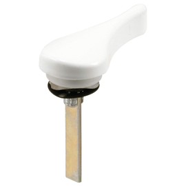 Prime-Line E 2703 Sliding Door Latch Lever, 1-3/8 In. Tail, White Finish (Single Pack)