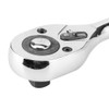 Quick Release Ratchet Wrench 45 Teeth Adjustable Chromed Sleeve Socket