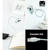 Maíz Lampara Led Panda Astronauta Conexión Usb Flexible Led-044