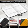 Agenda Diaria 2026 A5 Pasta Dura 320 Hojas Personalizable