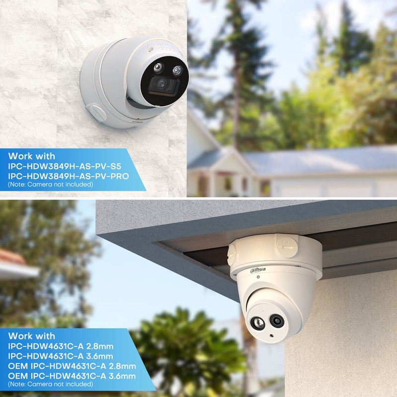 Dahua US Dahua DH-PFA130-E Waterproof Junction Box Amcrest Metal For