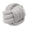 Velvet Knot Ball Cushion Handmade Knot Ball Pillow Creative Velvet
