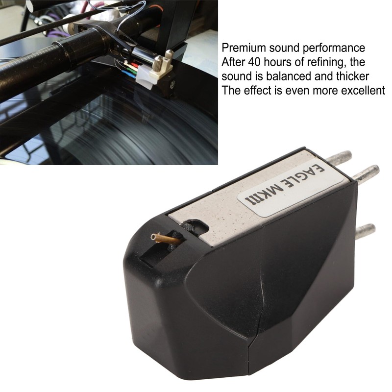 Magnetic Cartridge Stylus High Accuracy Replacement Moving Magnet Cartridge for