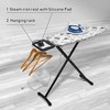 Duwee 12"x36" Ironing Board with Heat Resistant Cover and Thicken