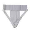 ISAMI Classic Gold Supporter (with cup) l-672 (White, M Waist