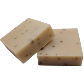 All-Natural Patchouli Soap for Men - 5 Ounce Bar of Handmade Exfoliating Patchouli Scented Soap - Handcrafted Mens Soap Bar - Natural Soap with Patchouli Oil & Peppermint Leaves - Mens Bar Soap