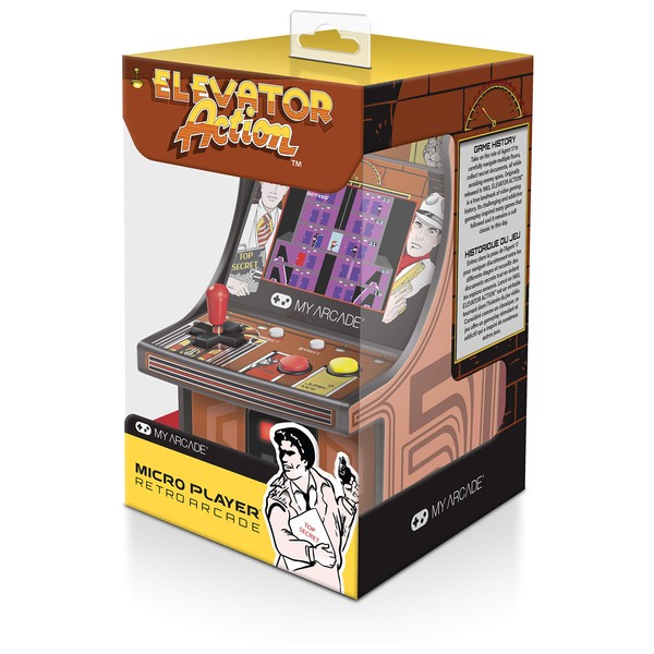 6" Collectible Retro Elevator Action Micro Player (Electronic Games)