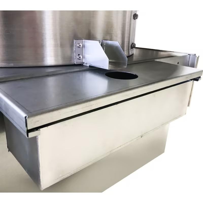 Grease Box for Restaurant Canopy Hood Exhaust Fan Galvanized Sheet