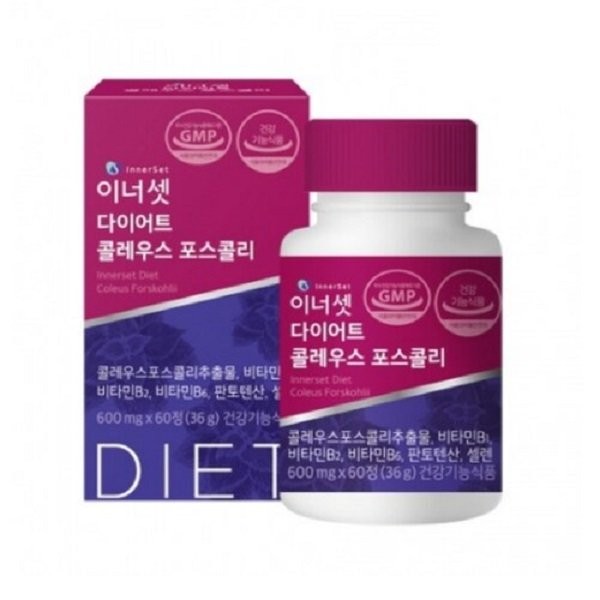 Huons Natural Innerset Diet Coleus Forskohlii 60 Tablets 2EA /